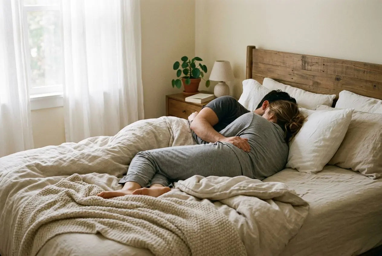 Meilleure position pour dormir en couple : guide des positions de sommeil