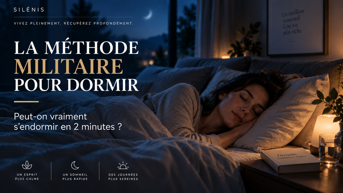 Méthode militaire pour dormir et s'endormir rapidement