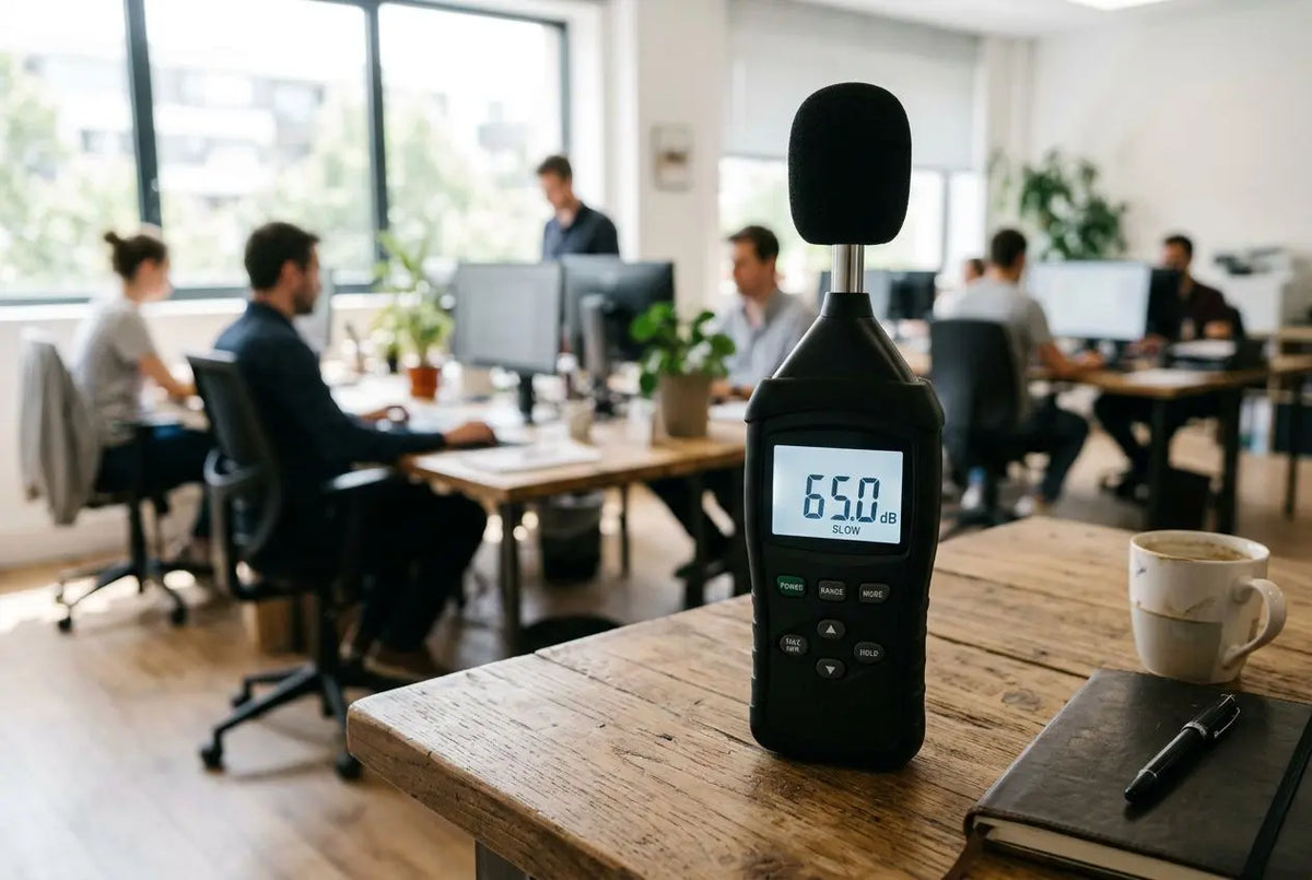 Mesurer le bruit en décibels : sonomètre et application