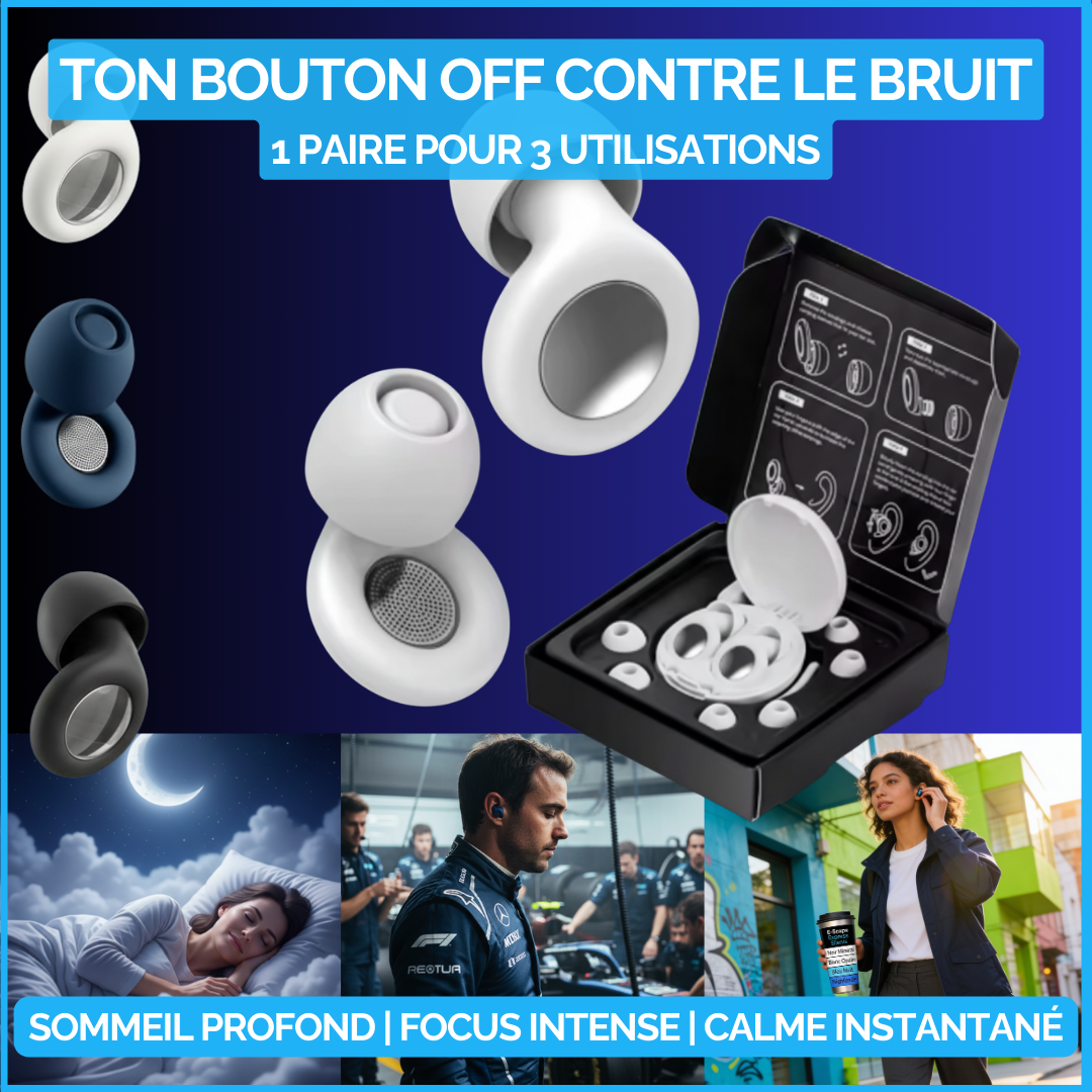 Silenis - Transformez n’importe quel bruit en silence absolu