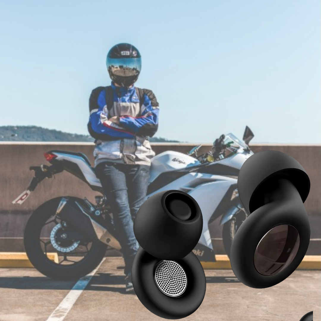 Bouchons anti-bruit Silénis - Motard 28 dB