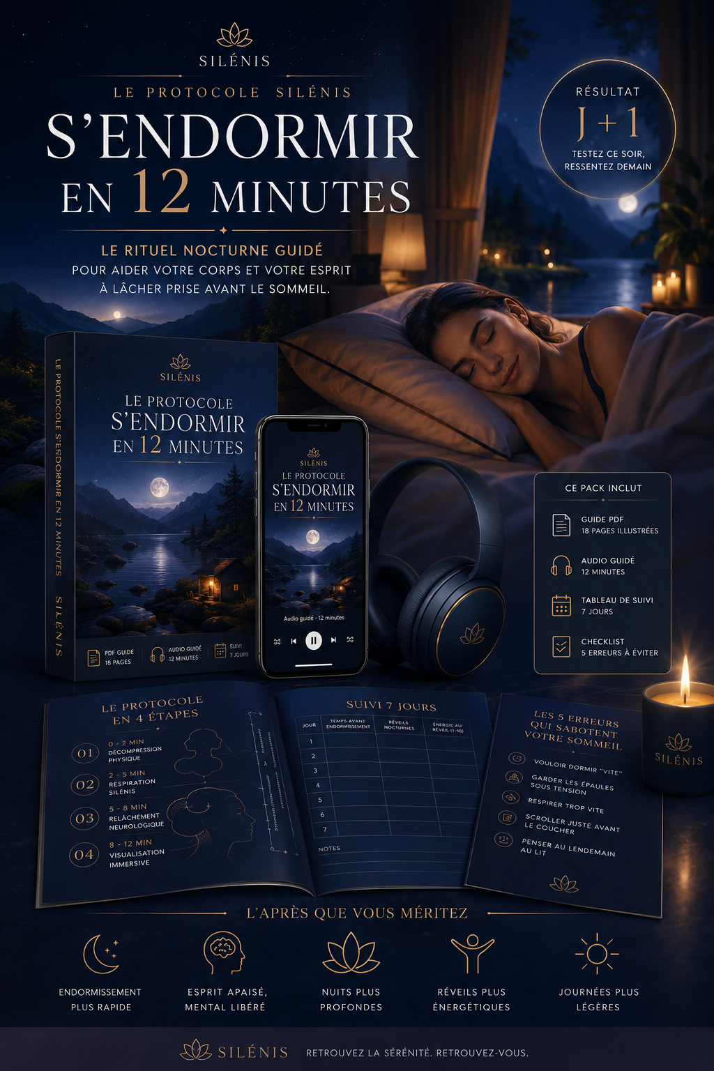 Le Protocole S'endormir en 12 Minutes : Lumière éteinte