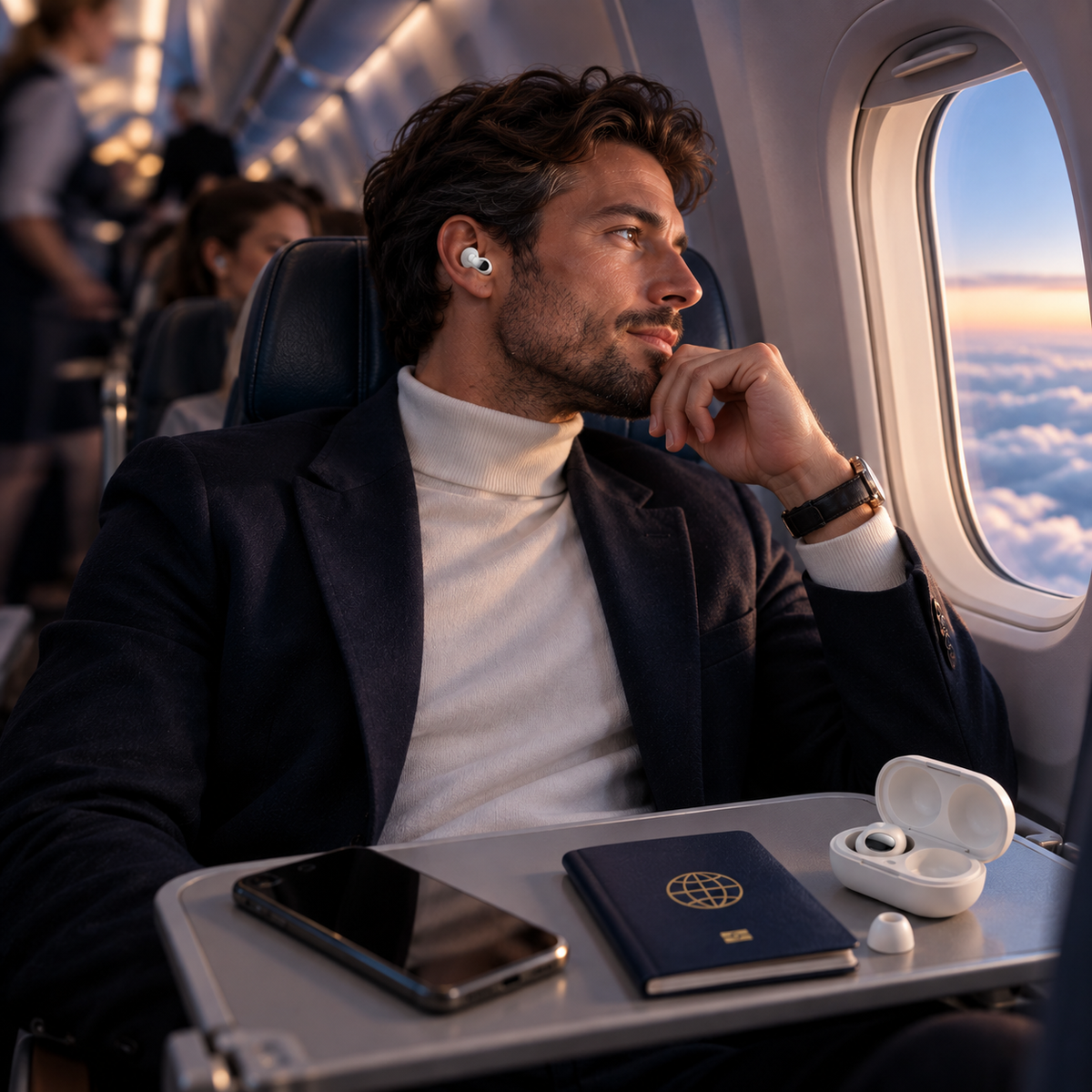 Bouchons d'oreille avion : le silence à 10 000 mètres