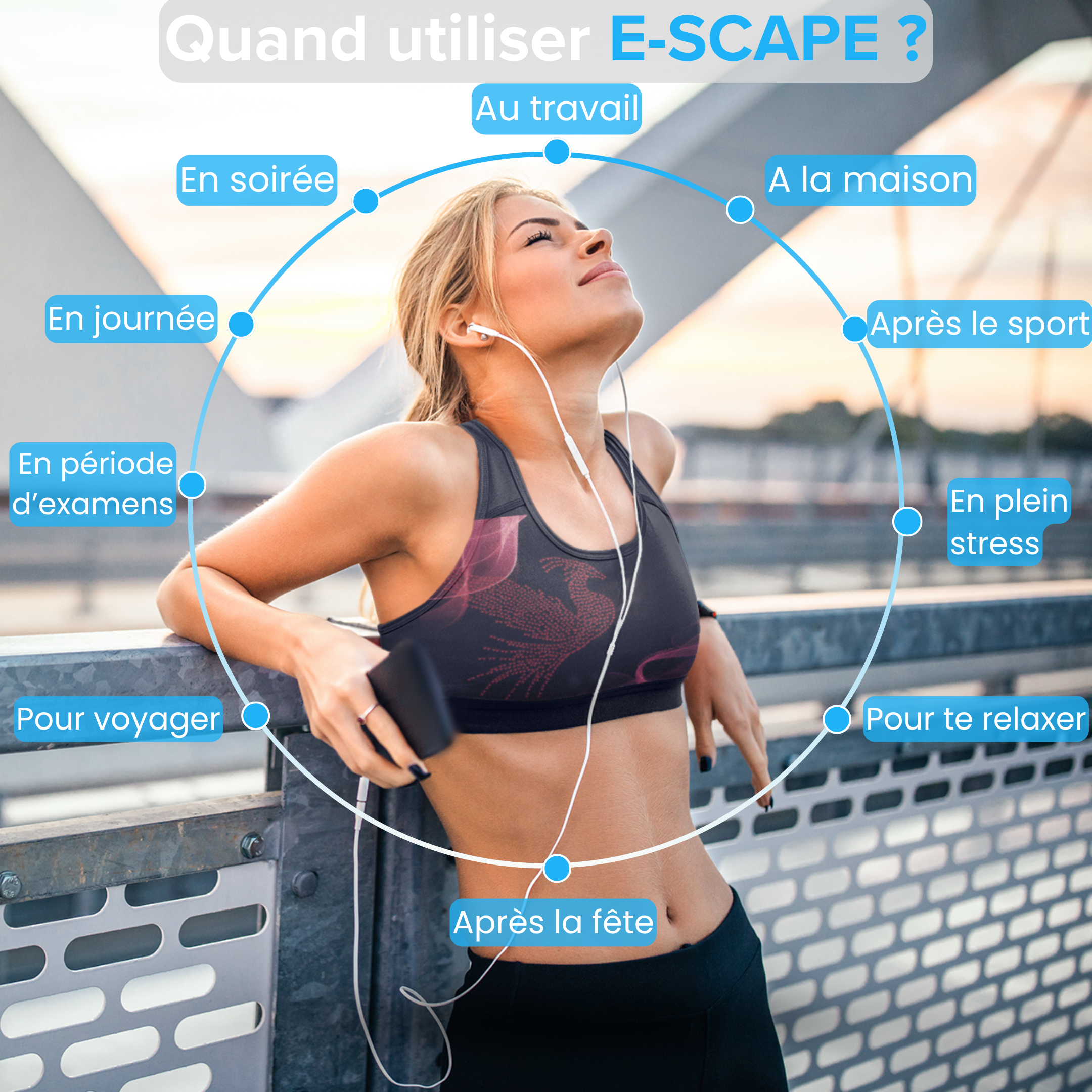 E-Scape Express ORIGIN– Ton rituel d’évasion quotidienne