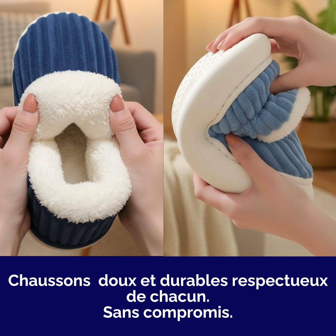 Cozymoon - Chaussons douillets pour tous!