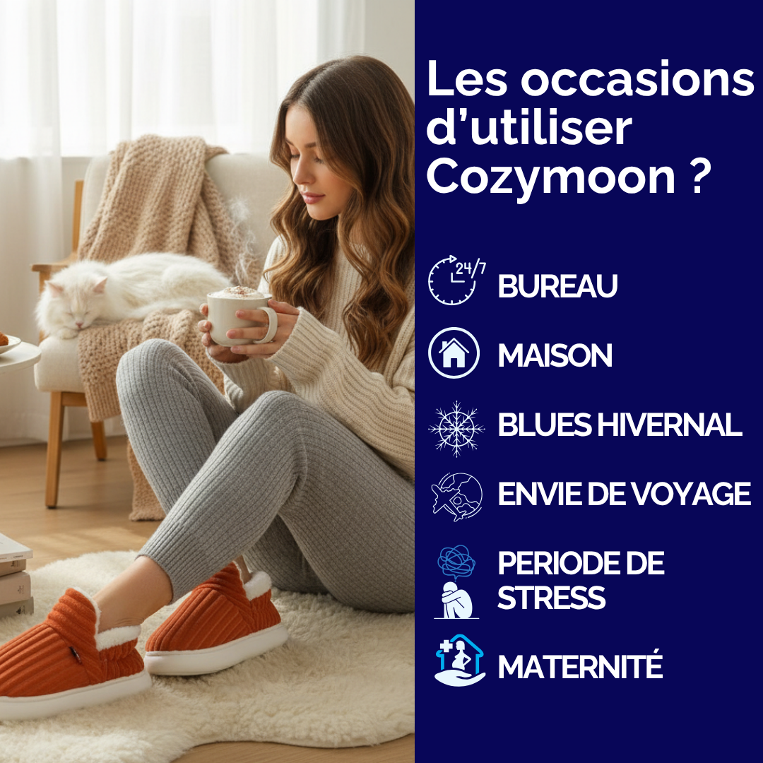Cozymoon - Chaussons douillets pour tous!