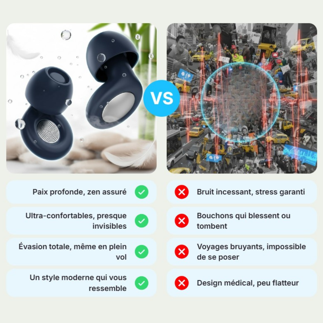Silenis - Transformez n’importe quel bruit en silence absolu