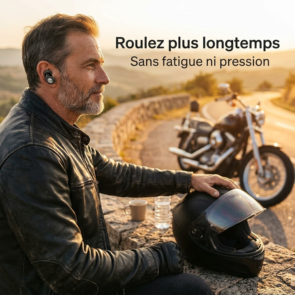 Bouchons anti-bruit Silénis - Motard 28 dB