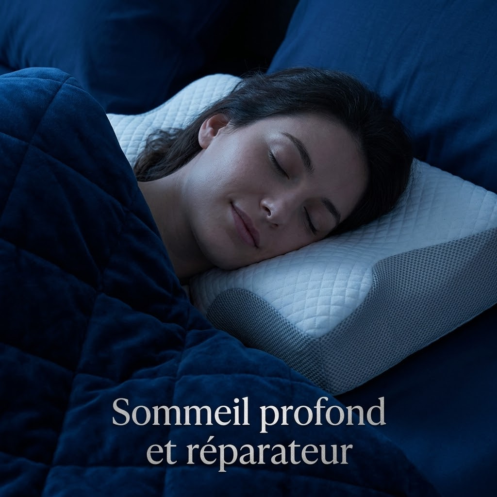 Oreiller SOMNELYA pour une récupération complète corps et mental